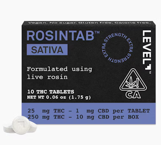 Level - Sativa | 10pc Rosintab | Level