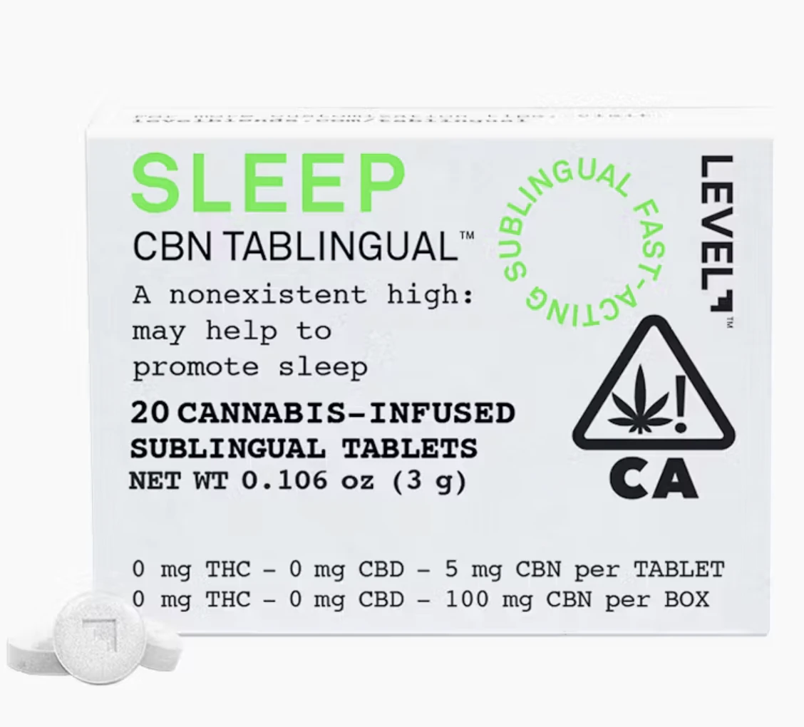 Level - Sleep CBN | 20pc Tablingual | Level Main Image