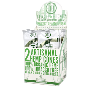 High Hemp - Organic Hemp Cones 2pk Original