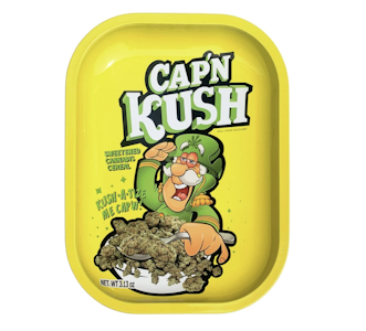 KILL YOUR CULTURE - Cap N' Kush Metal Rolling Tray