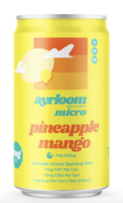 Ayrloom | Edible | Drink - Pineapple Mango | 10mg, 1