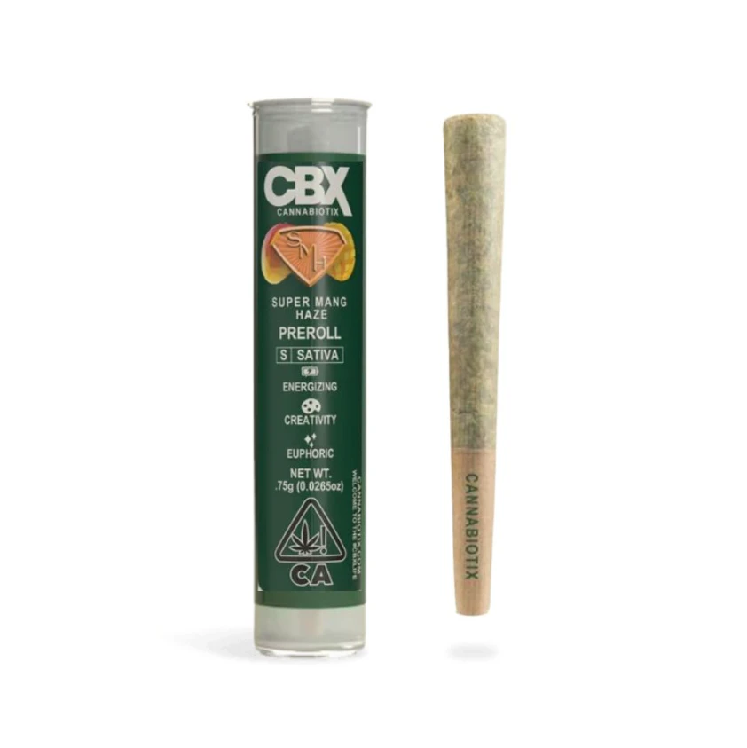 CBX - Cannabiotix - .75g Preroll - Super Mango Haze Main Image