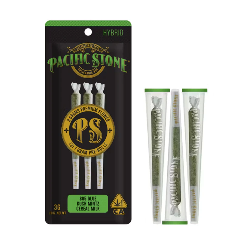 Pacific Stone - Pacific Stone - 3pk Variety Prerolls - Hybrid Main Image