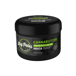 Big Pete's - Big Pete's - 2000mg Cannabutter - Indica