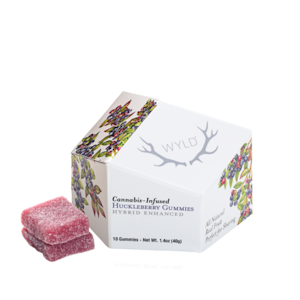 WYLD - WYLD - 100mg Gummies - Huckleberry