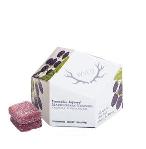 WYLD - WYLD - 100mg - 10ct Gummies - Marionberry