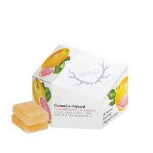 WYLD - WYLD - 1:1:1 CBC:CBD:THC - 10ct Gummies - Grapefruit