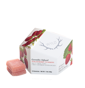 WYLD - WYLD - 20:1 CBD:THC - 10ct Gummies - Strawberry