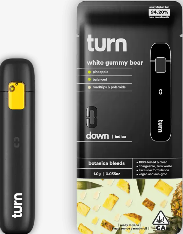 turn -  [Turn] All-In-One - 1g - white gummy bear (I) Main Image