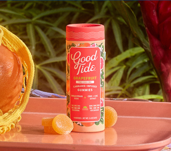 GOOD TIDE - Good Tide Rosin Gummies Grapefruit THC:CBD:CBC 1:1:1