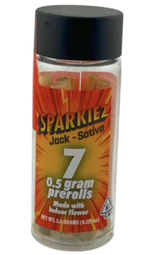 Sparkiez - Sparkiez 7pk Prerolls 3.5g Jack Main Image