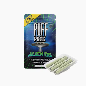 PUFF - Puff - Alien OG - Preroll Pack - 5pk - 2.5G