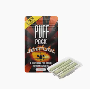 PUFF - Puff - Jetfuel - Preroll Pack - 5pk - 2.5G