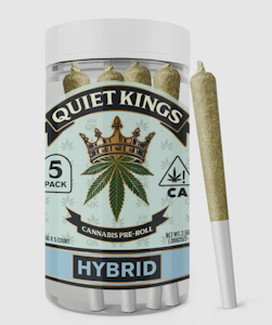 QUIET KINGS - Quiet Kings 5pk Prerolls 2.5g Glitter Bomb