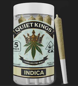 QUIET KINGS - Quiet Kings 5pk Prerolls 2.5g Dosidos