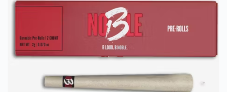 CURALEAF - BNoble | Pre-Roll | Joints - Apollo 11 | 2g 2pk