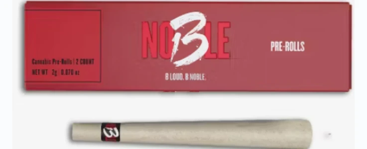 CURALEAF - BNoble | Pre-Roll | Joints - Layer Cake | 2g 2pk