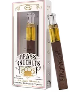 BRASS KNUCKLES - Brass Knuckles | AIO | Live Liquid Diamonds - Guava Gelato | 1g