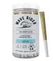 Wave Rider Hash Infused 5pk Prerolls 2.5g Lemon Zest