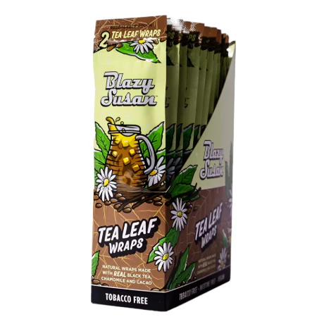 Snap Canna - Papers | Blazy Susan | 2pk Tea Leaf Wraps | Black Tea Main Image