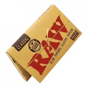 Snap Canna - Papers | RAW | 100pk Unbleached Hemp Wide Papers