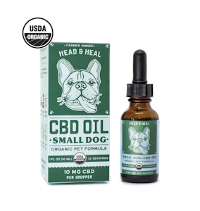 HEAD & HEAL - Organic Small Dog CBD Oil - 300mg Tincture
