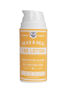HEAD & HEAL - Unscented CBD lotion - 1000mg