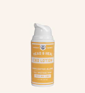 HEAD & HEAL - Unscented CBD lotion - 300mg