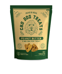 HEAD & HEAL - CBD Dog Treats - Peanut Butter 5mg/30pk