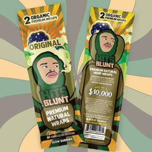Snap Canna - Papers | Hits | 2pk Blunt Premium Organic Wraps | Original