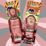 Papers | Hits | 2pk Blunt Premium Organic Wraps | Sweet
