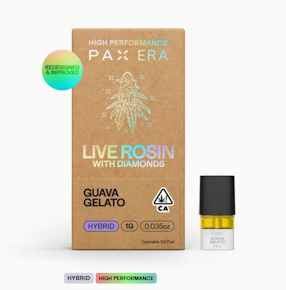 PAX | Pod | Live Rosin with Diamonds - Guava Gelato | 1g