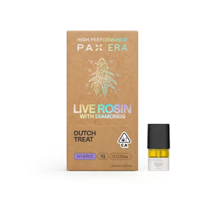 PAX | Pod | Live Rosin with Diamonds - Dutch Treat | 1g