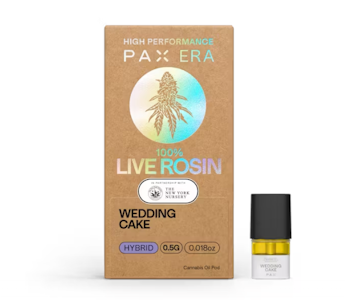 PAX - PAX |100% Live Rosin Pod |  Wedding Cake | 0.5g
