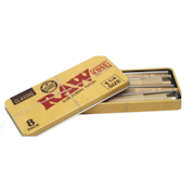 RAW 1 1/4 Classic Cones Tin | 8pk