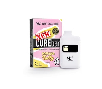 WEST COAST CURE - West Coast Cure | Banana Taffy 1g (Hybrid) - AIO CUREbar