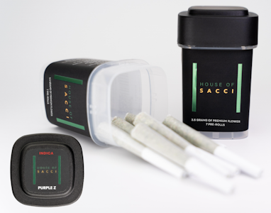 HOUSE OF SACCI - Purple Z pre-roll | .5g, 7pack