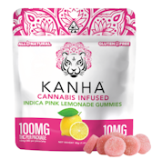 KANHA - | Pink Lemonade | Indica | 100mg THC | 10-Pack