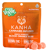 KANHA | VEGAN NANO | Blood Orange Bliss | Indica | 100mg THC | 10-pack