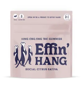 [MED] Effin | Hang Social Citrus | 2:1 CBG:THC-Gummies-100mg