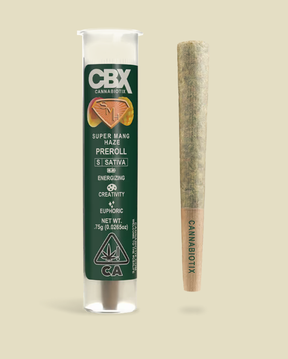 CBX - Super Mango Haze - 0.75g Pre-Roll - Recreational Ca