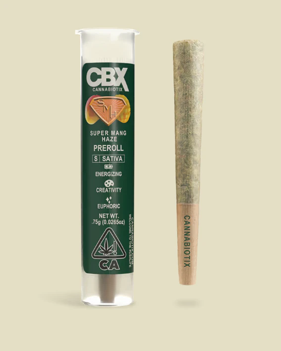CBX: Cannabiotix - CBX - Super Mango Haze - 0.75g Pre-Roll Main Image