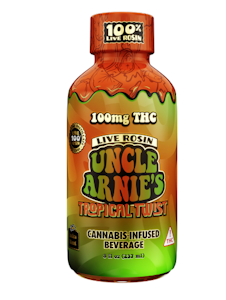 UNCLE ARNIE'S - Tropical Twist - Live Resin - Beverage - 100mg