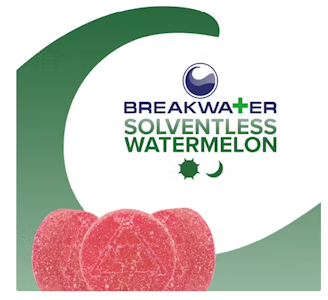 Breakwater - [MED] Breakwater | Solventless Watermelon | 100mg/10pk Soft Chews