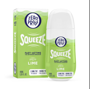 Zero Proof Squeeze - [MED] Zero Proof | Dash of Lime | Tincture | 100mg/40ml 
