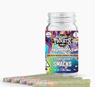 Lift Tickets 2.5G Smacks (Nameless Genetics Collab) Infused Preroll 5pk