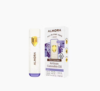 ALMORA FARMS - Almora 1G AIO Grape Ape Fruit Disposable