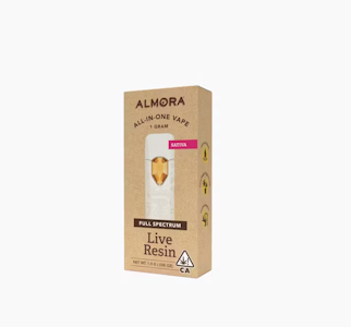 ALMORA FARMS - Almora 1G AIO Chem Driver Live Resin Disposable