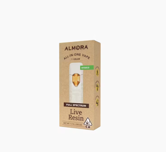 ALMORA FARMS - Almora 1G AIO Bubble Bath Live Resin Disposable
