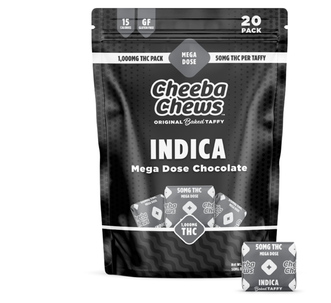CHEEBA CHEW WAX WRAP CHOCOLATE | INDICA | 1000MG